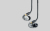 Shure SE425 Kopfhörer Kabelgebunden im Ohr Musik Schwarz, Silber