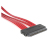StarTech.com 50cm Serial Attached SCSI SAS Cable – SFF-8484 to 4x SFF-8482 with LP4 Power