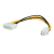 ROLINE 0.15m Molex 4p/ATX12V 0,15 m