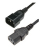 HPE 142257-003 cable de transmisión Negro 3 m C14 acoplador C13 acoplador