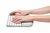 Kensington ErgoSoft Wrist Rest For Slim Compact Keyboard Grey
