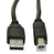 Akyga AK-USB-04 USB kábel 1,8 M USB 2.0 USB A USB B Fekete