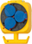 Brennenstuhl 1151960010 Stromverteilereinheit (PDU) 4 AC-Ausgänge Schwarz, Blau, Rot, Gelb