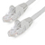StarTech.com Cable Ethernet CAT6 de 2m - LSZH - Cable de Red de 10 Gigabits de 650MHz y PoE de 100W UTP sin Enganches (Snagless) con Alivio de Tensión - Gris - CAT 6 - ETL