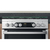 Hotpoint HDM67G9C2CX/U Freestanding cooker Electric Gas Silver A