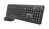 Trust TKM-350 keyboard Mouse included RF Wireless QWERTZ German Black