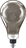 Philips Filament-Lampe Rauchglas 20W A160 E27