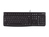 Logitech K120 Corded Keyboard Tastatur USB QWERTY US International Schwarz