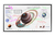 Samsung WM55B lavagna interattiva 139,7 cm (55") 3840 x 2160 Pixel Touch screen Grigio, Bianco