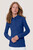 Damen Longsleeve-Poloshirt MIKRALINAR®, ultramarinblau, XS - ultramarinblau | XS: Detailansicht 7