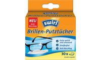swirl Lingettes nettoyantes pour lunettes, emballage de 30 (9509620)
