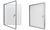 magnetoplan Vitrine d'affichage SP, 4 x format A4 (70000390)