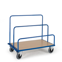 Plattenwagen, 1600x800mm, Tragf. 1200kg, blau