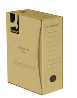 Pudło archiwizacyjne Q-CONNECT, karton, A4/120mm, szare