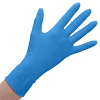 Artikelbild: Einweg-Latexhandschuhe wiroSMOOTH P blau