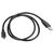 Roline USB-Kabel, USBA / Micro-USB B, 800mm USB 2.0 Schwarz