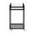 Mobiler Wühltisch „Construct-Black”