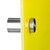 Relaxdays Glas Magnettafel, beschreibbar, Stiftehalter, kratzfestes Sicherheitsglas, Glasmagnetwand 60x90 cm, Farbwahl