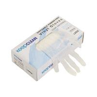 Clear Vinyl Powder-Free Disposable Gloves [100] - Size Large