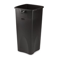 Untouchable Square Litter Bin - 87 Litre - Black