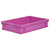 24L Euro Stacking Container - Solid Sides & Base - 600 x 400 x 120mm - Pink