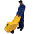 UniKart Wheeled Grit Bin - 75 Litre / 75 kg Capacity-Yellow