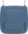 SULO 2006901 BLAU Deckel Polyethylen blau passend für Müllgroßbehälter 80 l