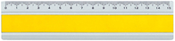 DUX Lineal Joy Color 15cm FA-JC/15Y Alu, gelb