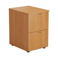 Jemini Beech 2 Drawer Filing Cabinet Version 2 KF79455