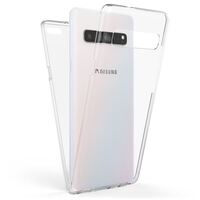 NALIA Custodia Integrale compatibile con Samsung Galaxy S10 5G, 360 Gradi Fronte e Retro Cover con Protezione Schermo Full-Body Case Protettiva Copertura Resistente Completo Bumper