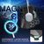 NALIA Set [3-in-1] Cover MagPower Semi-Trasparente compatibile con iPhone 14 Pro Max Custodia Cellulare Protettiva [compatibile con MagSafe] & 2x Protezione di Schermo Vetro, Ca...