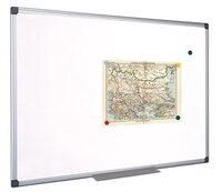 Fehértábla, mágneses, 45x60 cm, alumínium keret, VICTORIA VISUAL