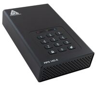 Aegis Padlock Dt Fips External Hard Drive 10000 Gb Black Externe harde schijven