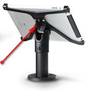 X-Frame, holder, iPad mini excl. stand, black, Tablet Mount Houders