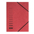 Cartella 3 Lembi con Elastico Pagna - 24001-01 (Rosso)