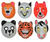 masque coque animaux enfant mix-3