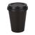 Olympia Takeaway Coffee Cups in Black - Single Wall - 340 ml 12 Oz - 50 pc
