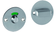 Schlüsselrosette WC GLUTZ 5387 Edelstahl matt 53/2mm