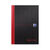 BLACK N RED SINGLE CASH BOOK A5 PK5
