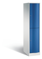 C+P Szafka dwupoziomowa Resisto, 1 przedział, H1950B396T640 mm