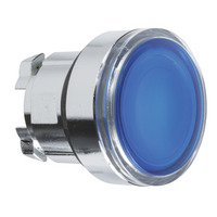 Frontelement für Leuchtdrucktaster ZB4, tastend, blau, Ø 22 mm