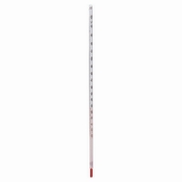 General-purpose thermometers red filling with safety coating Measuring range -10 ... 200°C