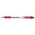 Lyreco Premium zseles toll, nem nyomógombos, 0,7 mm, piros