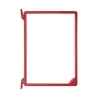 Frame for Price List Holder / Replacement Frame for Freestanding Display "Infosign" | red similar to RAL 3000