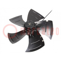 Ventilador: AC; axiales; 230VAC; Ø392x117mm; 4235m3/h; de bolas