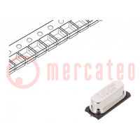 Resonador: de cuarzo; 7,3728MHz; ±30ppm; 16pF; SMD; HC49SM