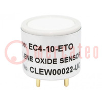 Sensor: gas; ethylene oxide (C2H4O); Range: 0÷10ppm