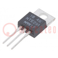 Transistor: NPN; bipolaire; 120V; 4A; 40W; TO220
