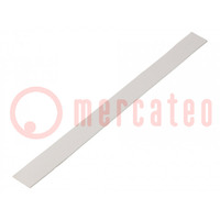 Tape: thermogeleidend; W: 19mm; L: 240mm; Thk: 1,5mm; 3W/mK