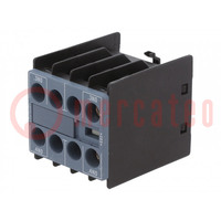 Auxiliary contacts; Series: 3RT20; Size: S0,S00,S2; front